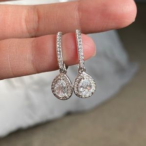 Nadri teardrop earrings